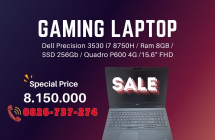 Laptop Dell 3530 i7 - Giá 8.650.000 VNĐ - Tặng Kèm Chuột Không Dây!